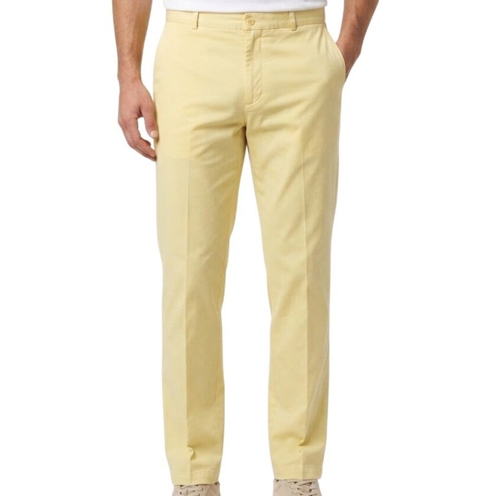 Southern Tide Channel Marker II Pants Mens 36 Yellow Excellent Coastal Preppy